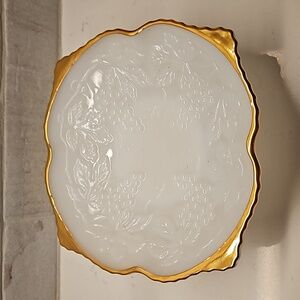 Milk Glass Vintage Bowl